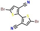 5,5'-Dibromo-[2,2'-bithiophene]-3,3'-dicarbonitrile