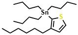 Stannane, tributyl(3-hexyl-2-thienyl)-