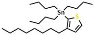Stannane, tributyl(3-octyl-2-thienyl)-