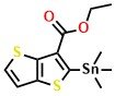 Thieno[3,2-b]thiophene-3-carboxylic acid, 2-(trimethylstannyl)-, ethyl ester