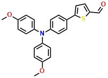 5-(4-(Bis(4-methoxyphenyl)amino)phenyl)thiophene-2-carbaldehyde