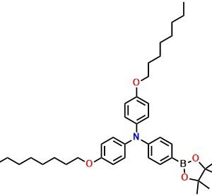 4-(Octyloxy)-N-(4-(octyloxy)phenyl)-N-(4-(4,4,5,5-tetramethyl-1,3,2-dioxaborolan-2-yl)phenyl)aniline