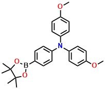 4-Methoxy-N-(4-methoxyphenyl)-N-(4-(4,4,5,5-tetramethyl-1,3,2-dioxaborolan-2-yl)phenyl)aniline