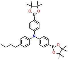 4-Butyl-N,N-bis(4-(4,4,5,5-tetramethyl-1,3,2-dioxaborolan-2-yl)phenyl)aniline
