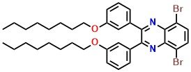 5,8-Dibromo-2,3-bis(3-(octyloxy)phenyl)quinoxaline
