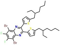 5,8-Dibromo-2,3-bis(5-(2-ethylhexyl)thiophen-2-yl)-6,7-difluoroquinoxaline