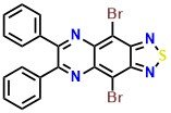 4,9-Dibromo-6,7-diphenyl-[1,2,5]thiadiazolo[3,4-g]quinoxaline