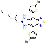4,8-bis(5-bromo-thiophen-2-yl)-6-(2-ethylhexyl)-[1,2,5]thiadiazolo[3,4-f]benzotriazole