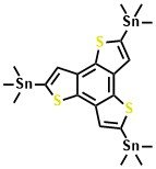 2,5,8-Tris(trimethylstannyl)benzo[1,2-b:3,4-b':5,6-b'']trithiophene