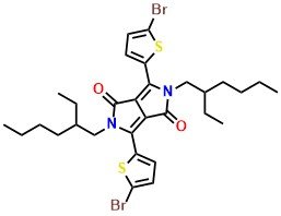 3,6-Bis(5-bromothiophen-2-yl)-2,5-bis(2-ethylhexyl)pyrrolo[3,4-c]pyrrole-1,4(2H,5H)-dione