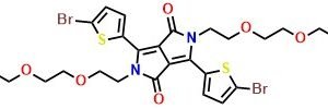 3,6-Bis(5-bromothiophen-2-yl)-2,5-bis(2-(2-(2-methoxyethoxy)ethoxy)ethyl)-2,5-dihydropyrrolo[3,4-c]pyrrole-1,4-dione