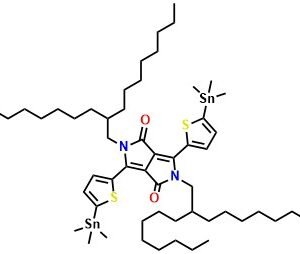 2,5-Bis(2-octyldodecyl)-3,6-bis(5-(trimethylstannyl)thiophen-2-yl)-2,5-dihydropyrrolo[3,4-c]pyrrole-1,4-dione