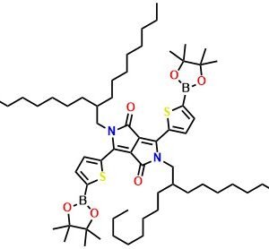 2,5-Bis(2-octyldodecyl)-3,6-bis(5-(4,4,5,5-tetramethyl-1,3,2-dioxaborolan-2-yl)thiophen-2-yl)pyrrolo[3,4-c]pyrrole-1,4(2H,5H)-dione
