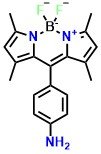 10-(4-Aminophenyl)-5,5-difluoro-1,3,7,9-tetramethyl-5H-dipyrrolo[1,2-c:2',1'-f][1,3,2]diazaborinin-4-ium-5-uide