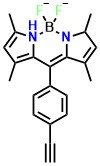 10-(4-Ethynylphenyl)-5,5-difluoro-1,3,7,9-tetramethyl-5H-4l4,5l4-dipyrrolo[1,2-c:2',1'-f][1,3,2]diazaborinine