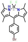 10-(4-Bromophenyl)-5,5-difluoro-1,3,7,9-tetramethyl-5H-4l4,5l4-dipyrrolo[1,2-c:2',1'-f][1,3,2]diazaborinine