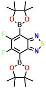 5,6-Difluoro-4,7-bis(4,4,5,5-tetramethyl-1,3,2-dioxaborolan-2-yl)benzo[c][1,2,5]thiadiazole
