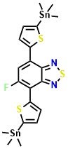 5-Fluoro-4,7-bis(5-(trimethylstannyl)thiophen-2-yl)benzo[c][1,2,5]thiadiazole