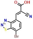 3-(7-Bromobenzo[d][1,2,3]thiadiazol-4-yl)-2-cyanoacrylic acid