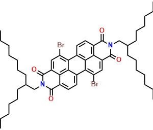 Anthra[2,1,9-def:6,5,10-d'e'f']diisoquinoline-1,3,8,10(2H,9H)-tetrone, 5,12-dibromo-2,9-bis(2-hexyldecyl)-