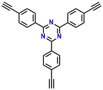 2,4,6-Tris(4-ethynylphenyl)-1,3,5-triazine