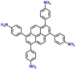 4,4,4,4-(1,3,6,8-Pyrenetetrayl)tetrakis[benzenamine]