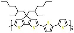 POly[[4,4-bis(2-ethylhexyl)-4H-cyclopenta[2,1-b:3,4-b']dithiophene-2,6-diyl][2,2'-bithiophene]-5,5'-diyl]