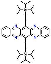 6,13-bis((triisopropylsilyl)ethynyl)quinoxalino[2,3-b]phenazine