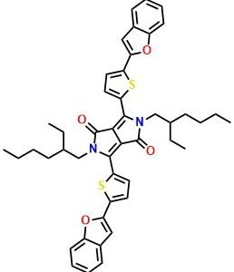 3,6-Bis(5-(benzofuran-2-yl)thiophen-2-yl)-2,5-bis(2-ethylhexyl)-2,5-dihydropyrrolo[3,4-c]pyrrole-1,4-dione