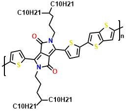 2,5-bis(4-decyltetradecyl)-3-(5-(5-methylthieno[3,2-b]thiophen-2-yl)thiophen-2-yl)-6-(5-methylthiophen-2-yl)-2,5-dihydropyrrolo[3,4-c]pyrrole-1,4-dione