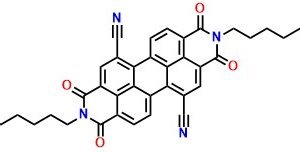 2,9-dioctyl-1,3,8,10-tetraoxo-1,2,3,8,9,10-hexahydroanthra[2,1,9-def:6,5,10-d'e'f']diisoquinoline-5,12-dicarbonitrile
