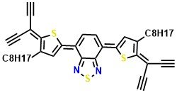 4,7-bis(4-octyl-5-(penta-1,4-diyn-3-ylidene)-2l5,5l5-thiophen-2-ylidene)-4l5,7l5-benzo[c][1,2,5]thiadiazole