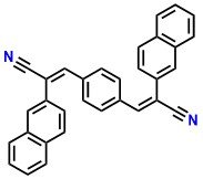 (2E,2'E)-3,3'-(1,4-phenylene)bis(2-(naphthalen-2-yl)acrylonitrile)
