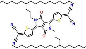 2,2'-((2,5-Bis(4-decyltetradecyl)-3,6-dioxo-2,3,5,6-tetrahydropyrrolo[3,4-c]pyrrole-1,4-diylidene)bis(thiophene-5,2(5H)-diylidene))dimalononitrile