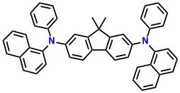 N,N'-Bis(naphthalen-1-yl)-N,N'-bis(phenyl)-2,7-diamino-9,9-dimethyl-fluorene