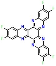 2,3,8,9,14,15-Hexafluorodiquinoxalino[2,3-a:2',3'-c]phenazine