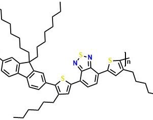 Poly[4-(5-(9,9-Dioctyl-9H -fluoren-2-yl)-4-hexylthiophen-2-yl)- 7-(4-hexylthiophen-2-yl)benzo[c][1,2,5]thiadiazole]
