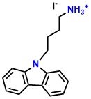 4-(9H-carbazol-9-yl)butan-1-aminium iodide