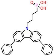 (4-(3,6-diphenyl-9H-carbazol-9-yl)butyl)phosphonic acid