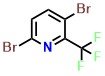3,6-Dibromo-2-(trifluoromethyl)pyridine