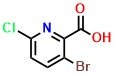 3-Bromo-6-chloropyridine-2-carboxylic acid