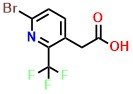 6-Bromo-2-(Trifluoromethyl)pyridine-3-acetic acid