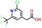 2-Chloro-6-(Trifluoromethyl)pyridine-4-acetic acid