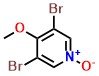 3,5-Dibromo-4-methoxypyridine-N-oxide