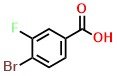 4-Bromo-3-fluorobenzoic acid