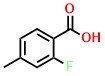 2-Fluoro-4-methylbenzoic acid