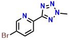 5-Bromo-2-(2-methyl-2h-tetrazol-5-yl)pyridine