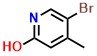 5-Bromo-2-hydroxy-4-methylpyridine