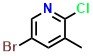 2-Chloro-3-methyl-5-bromopyridine