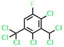 2,4-Dichloro-3-(dichloromethyl)-1-fluoro-5-(trichloromethyl)benzene